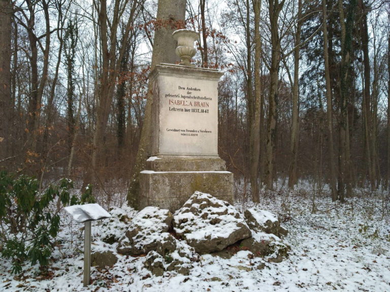 Denkmal von Isabella Braun