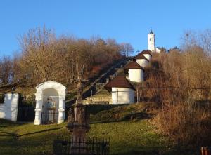 Ölberg mit Blick hinauf zur Kirche