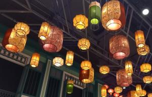 viele Bast-Lampignons erleuchtet